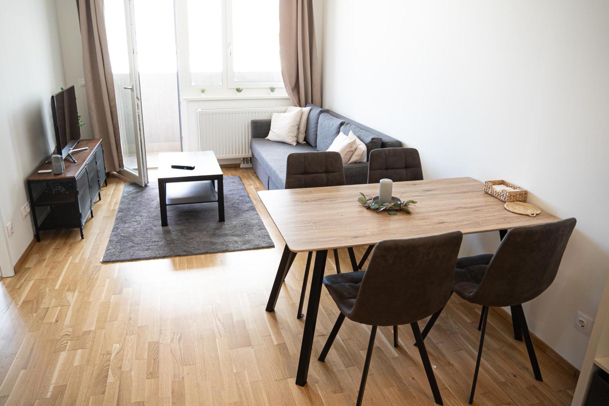 Apartmán Bright & Modern - Balcony - Vídeň Exteriér fotografie